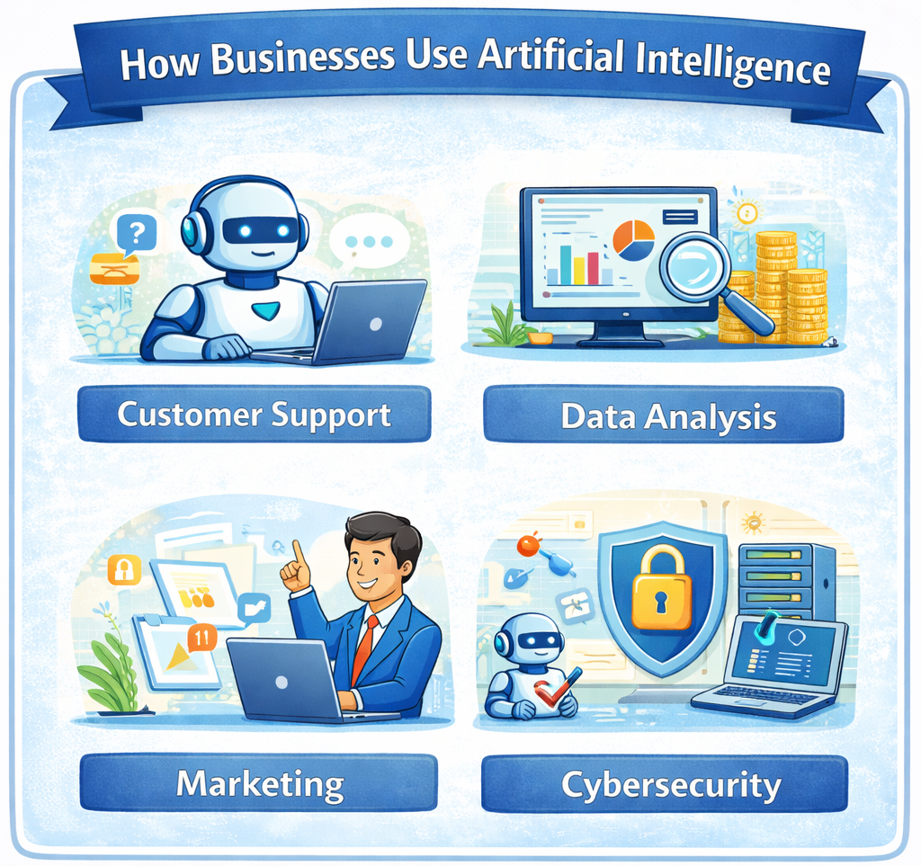 How Businesses Use Artificial Intelligence