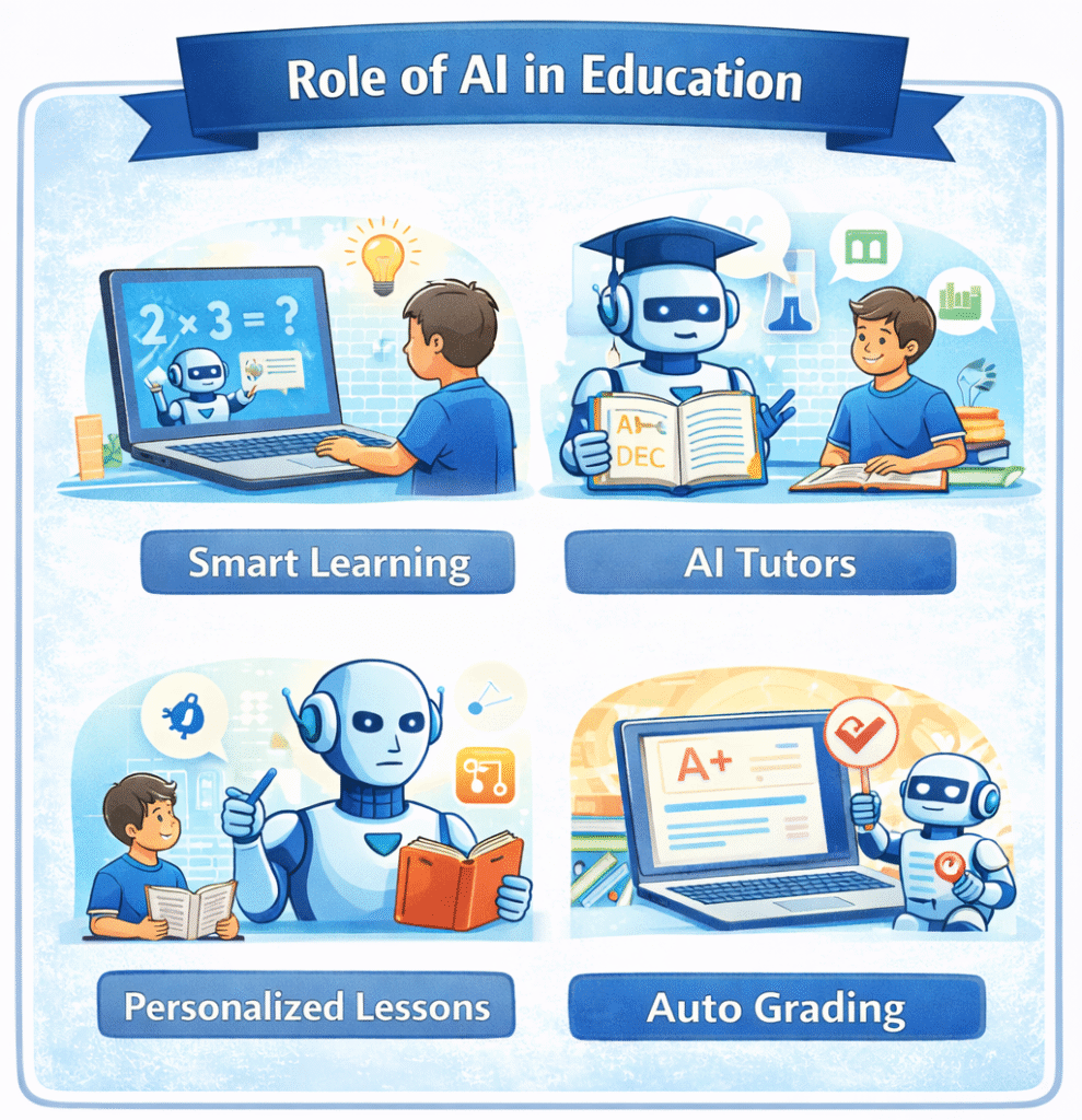 Role of ai in education